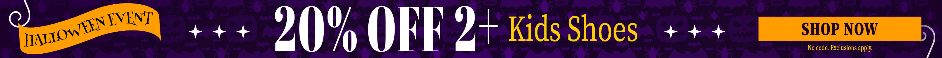 Skinny Banner - Kids offer Halloween