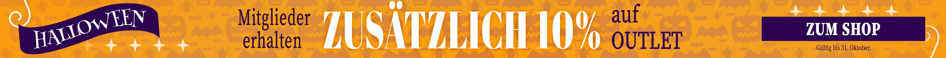 Skinny Banner - Outlet Halloween