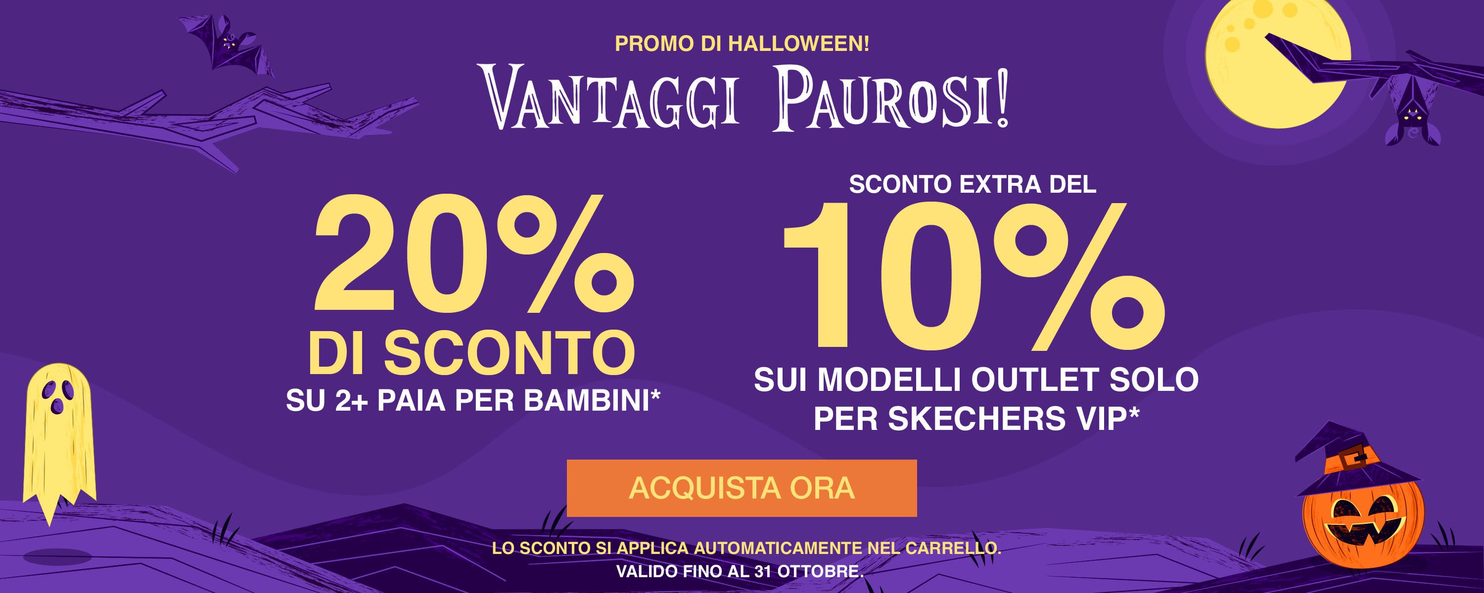 Halloween Promo Skechers