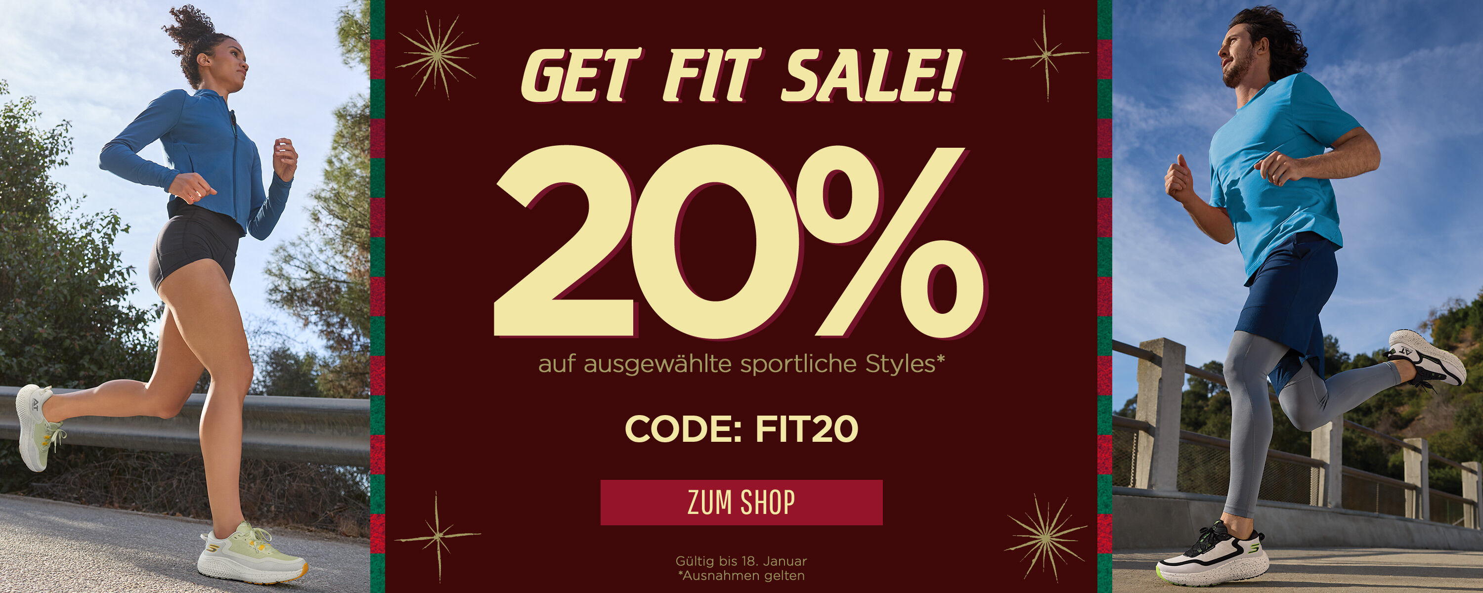 Get Fit Sale Hero Banner